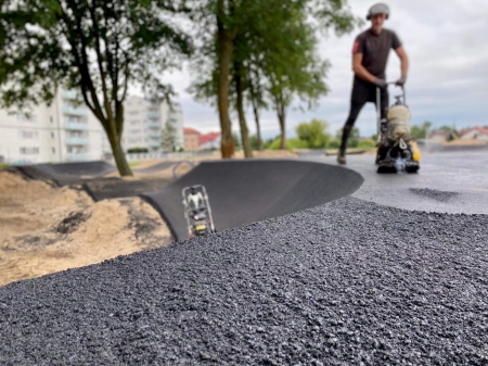 Pumptrack Trzebnica - w trakcie realizacji